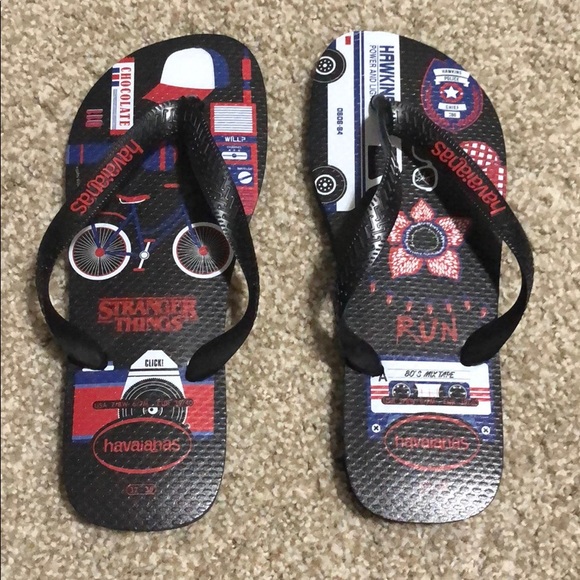 stranger things flip flops
